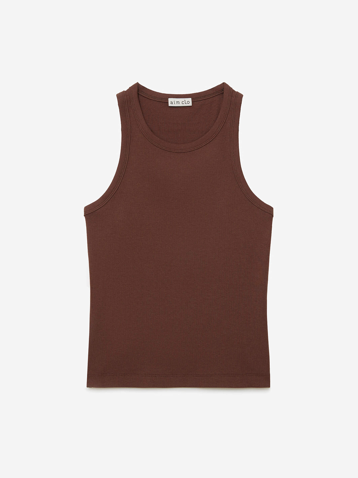 Майка 0095, коричневый