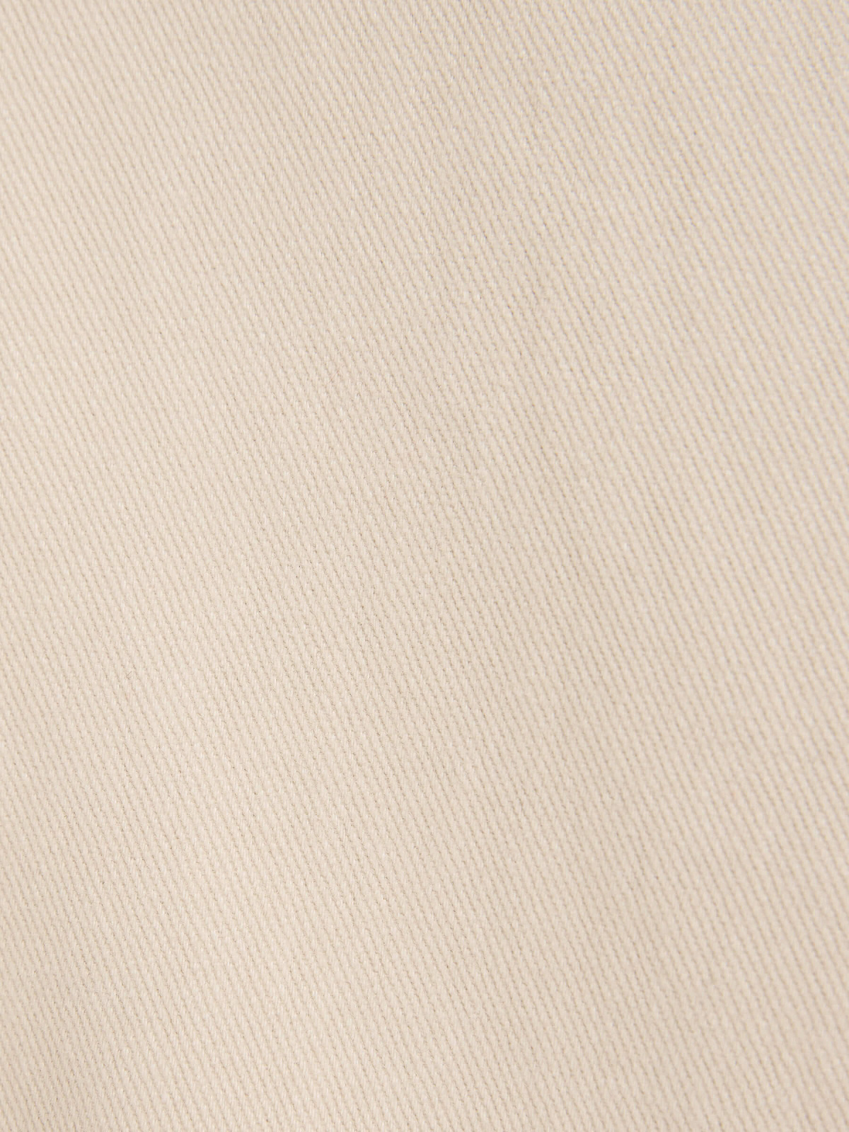 Бомбер утепленный из денима с вышивкой 0207, молочный