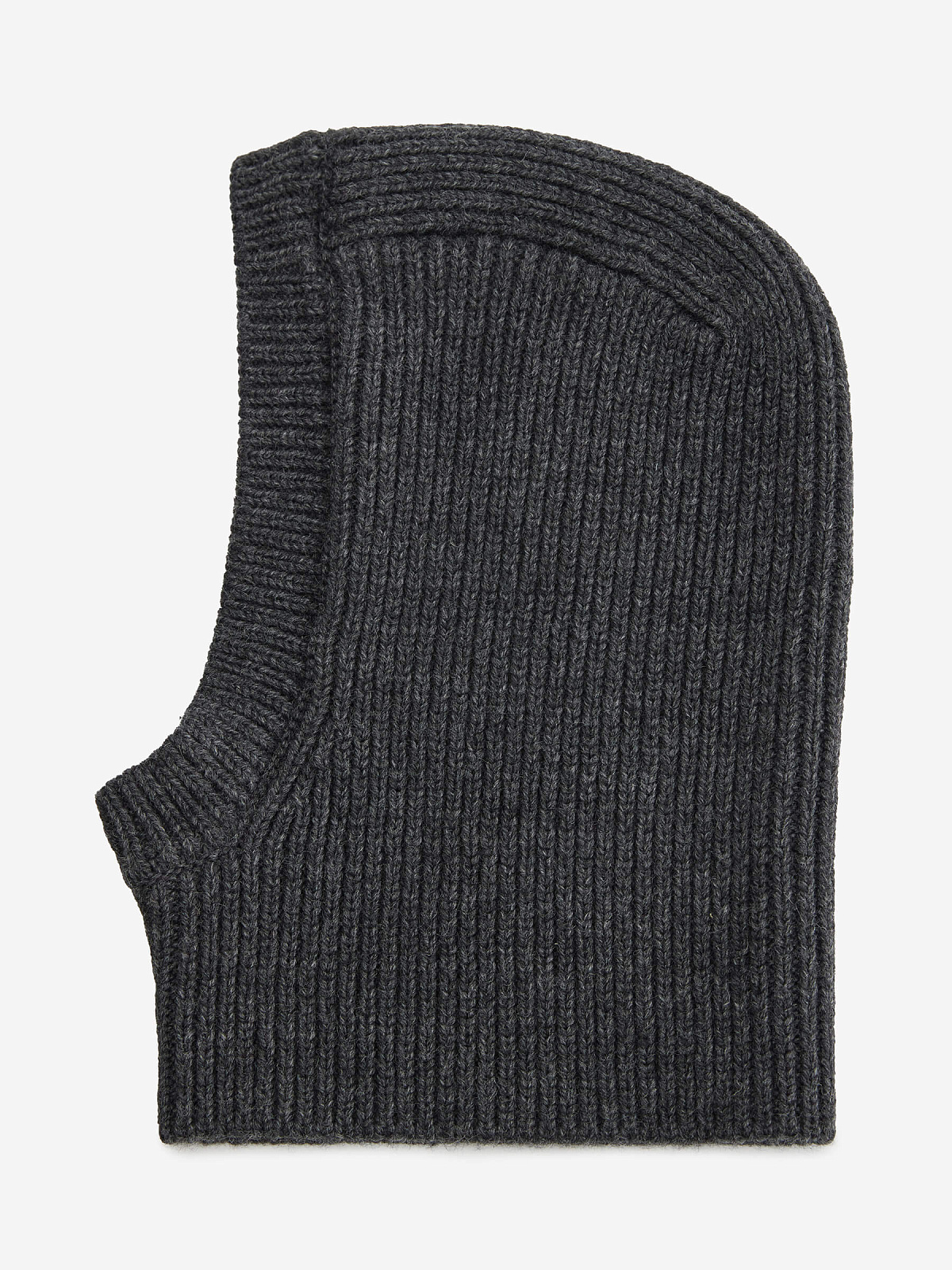 Капор из шерсти, антрацит