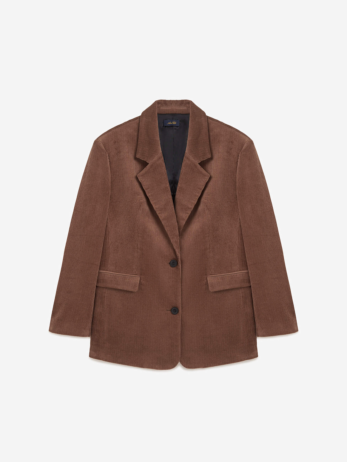 Жакет однобортный из вельвета 0211, песочный