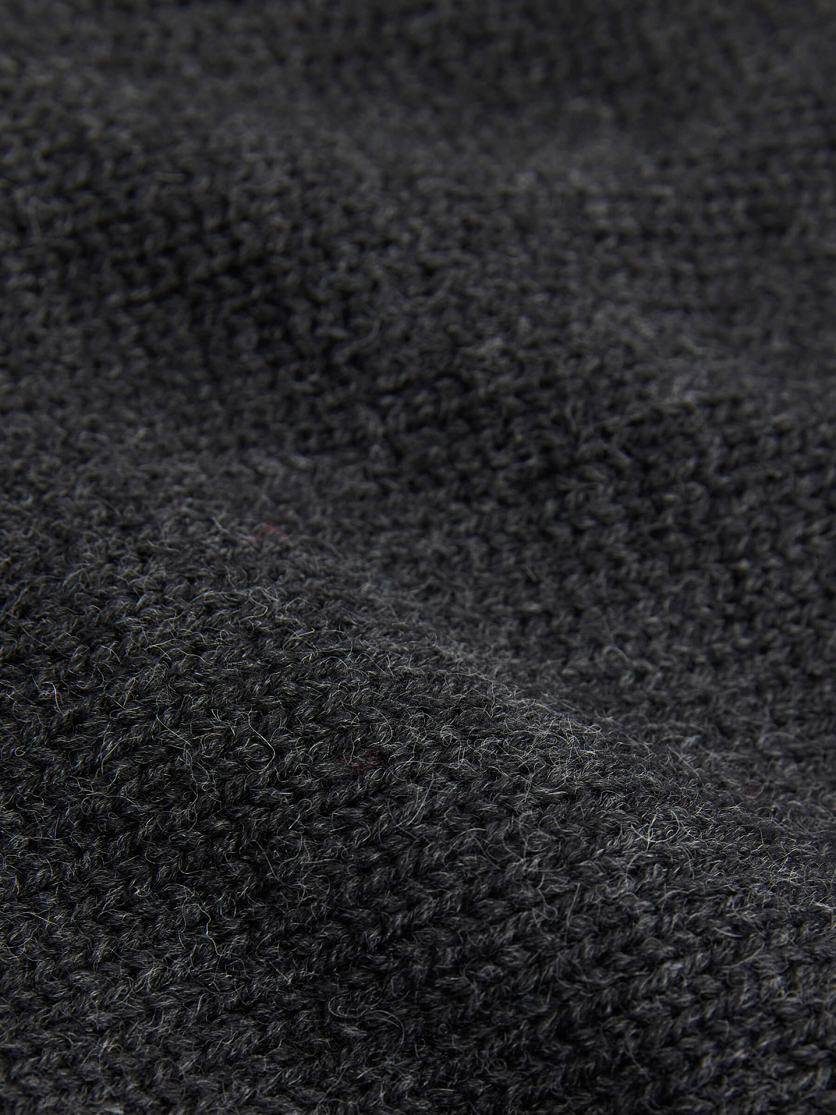 Косынка из шерсти, антрацит