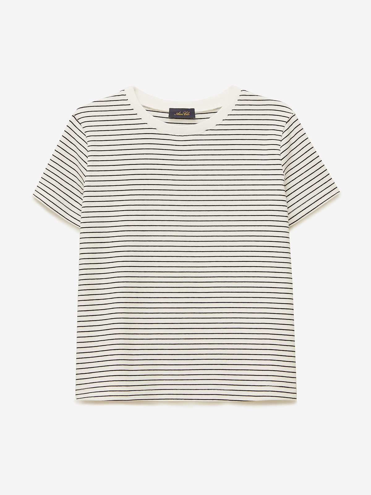 Футболка  в полоску 0120, белый