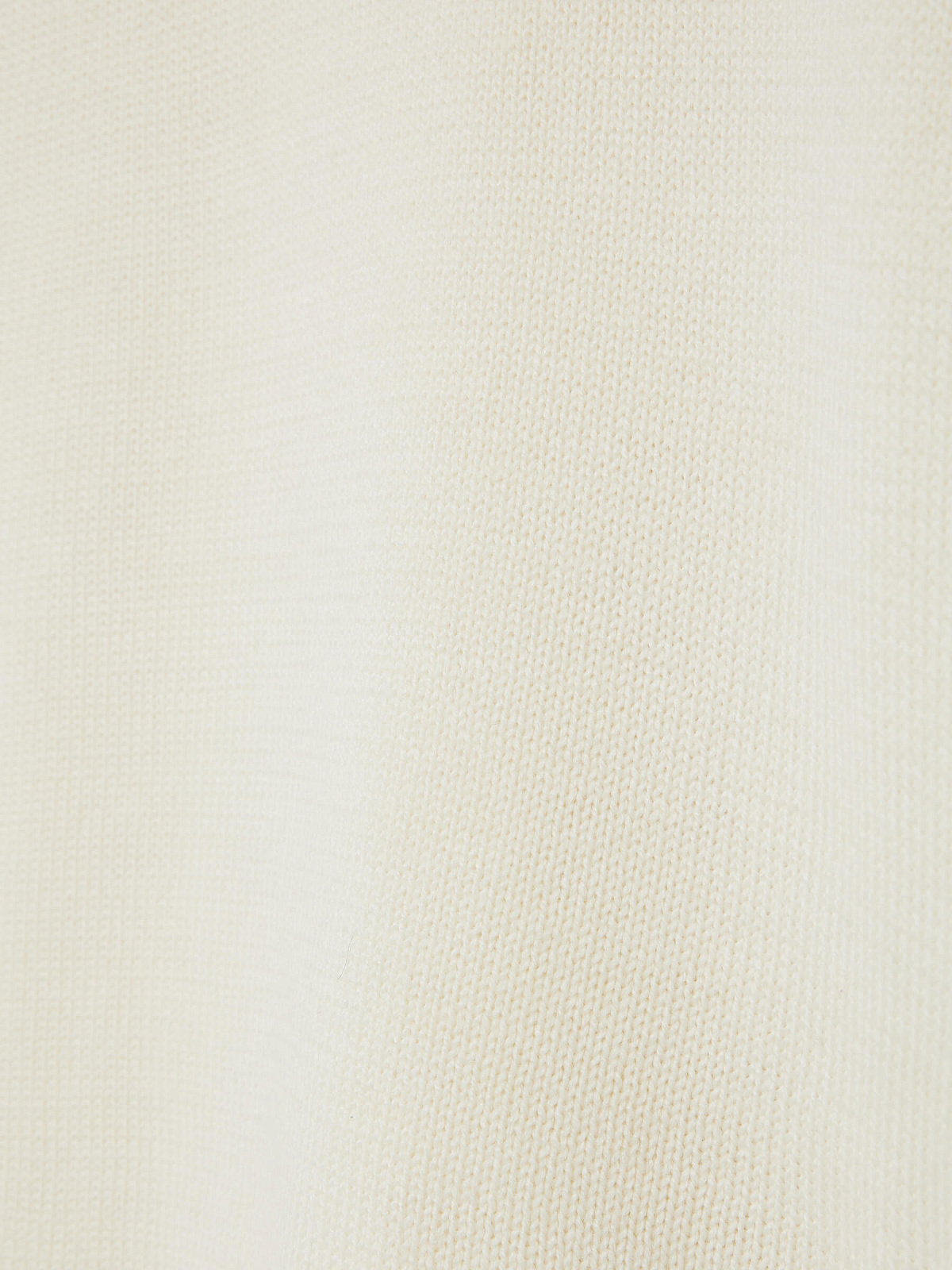 Свитер свободного кроя удлиненный, молочный