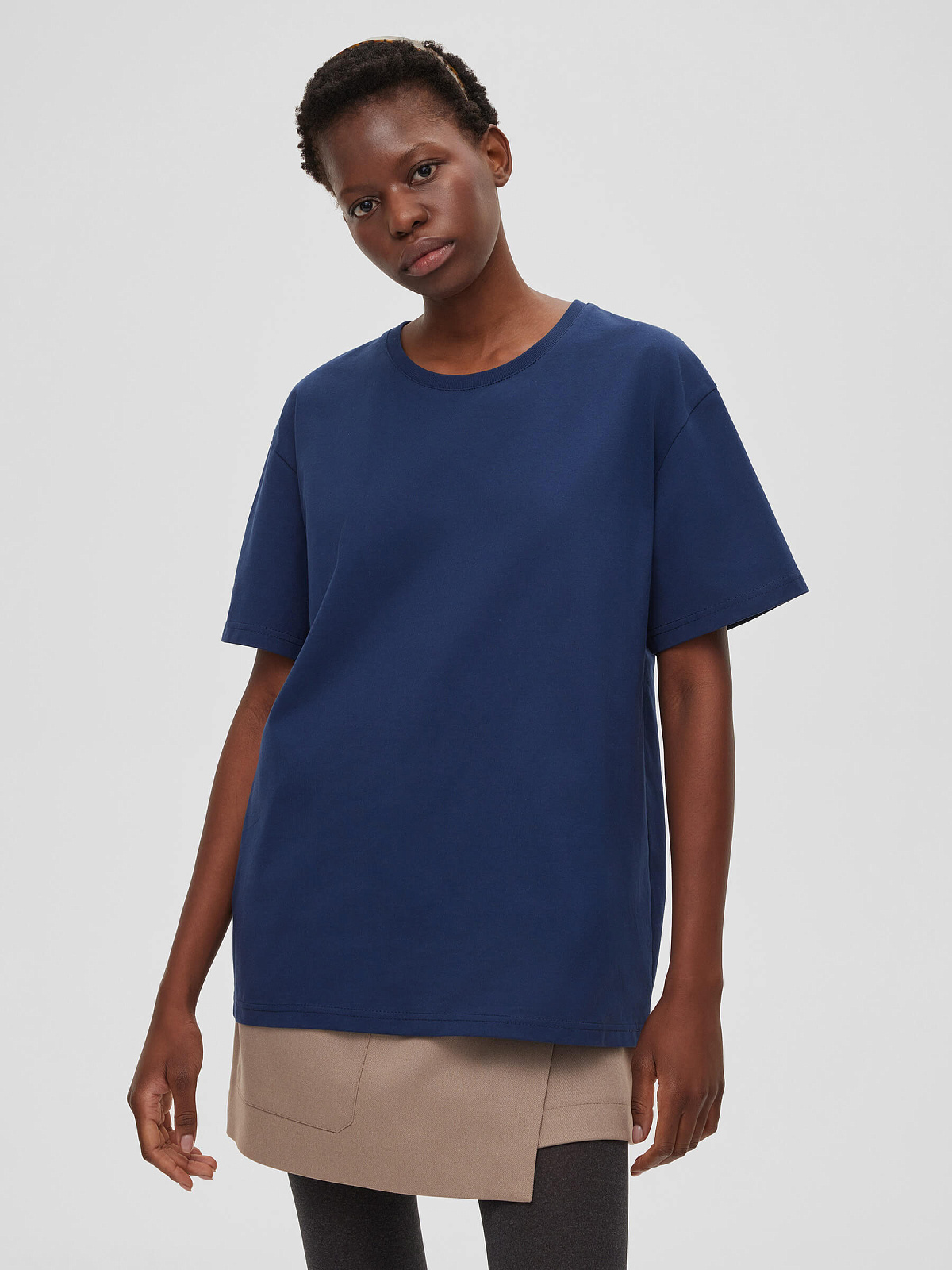 Футболка 0097, темно-синий