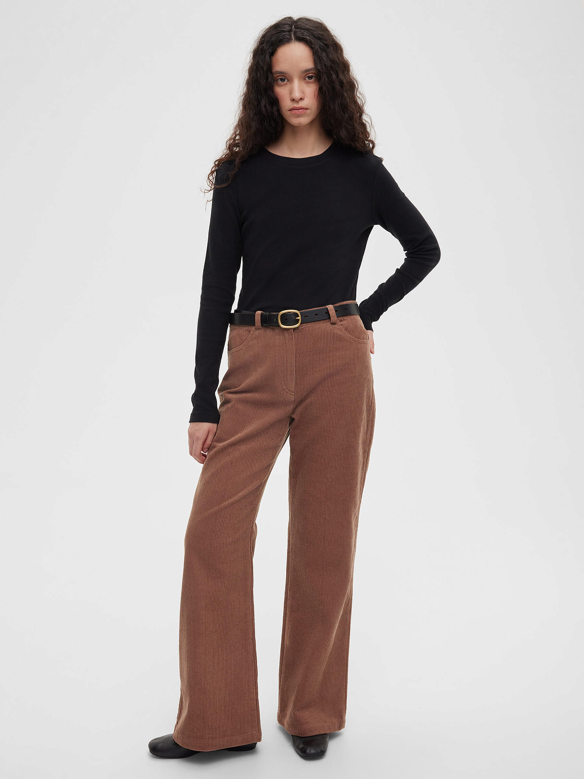 Лонгслив 0148, черный