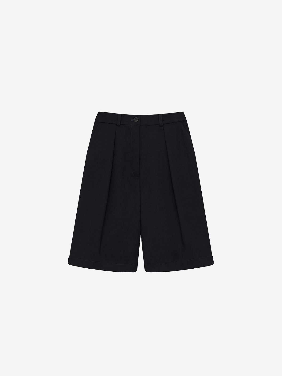 Шорты - бермуды, тёмно-синий