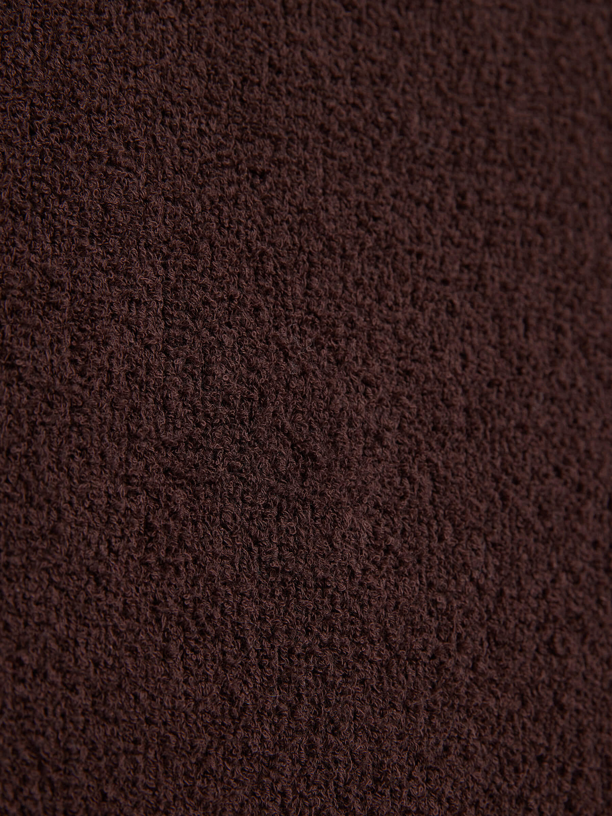 Юбка макси из хлопка букле, коричневый