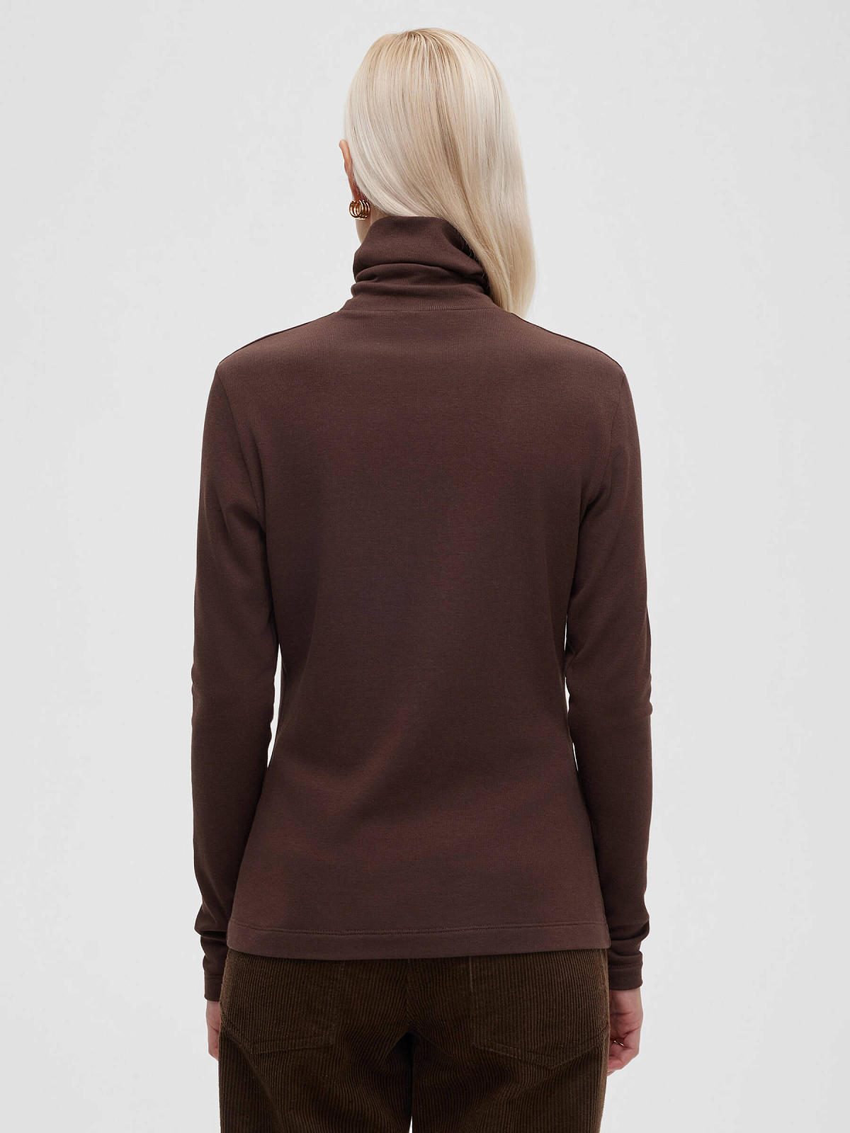Водолазка 0147, коричневый