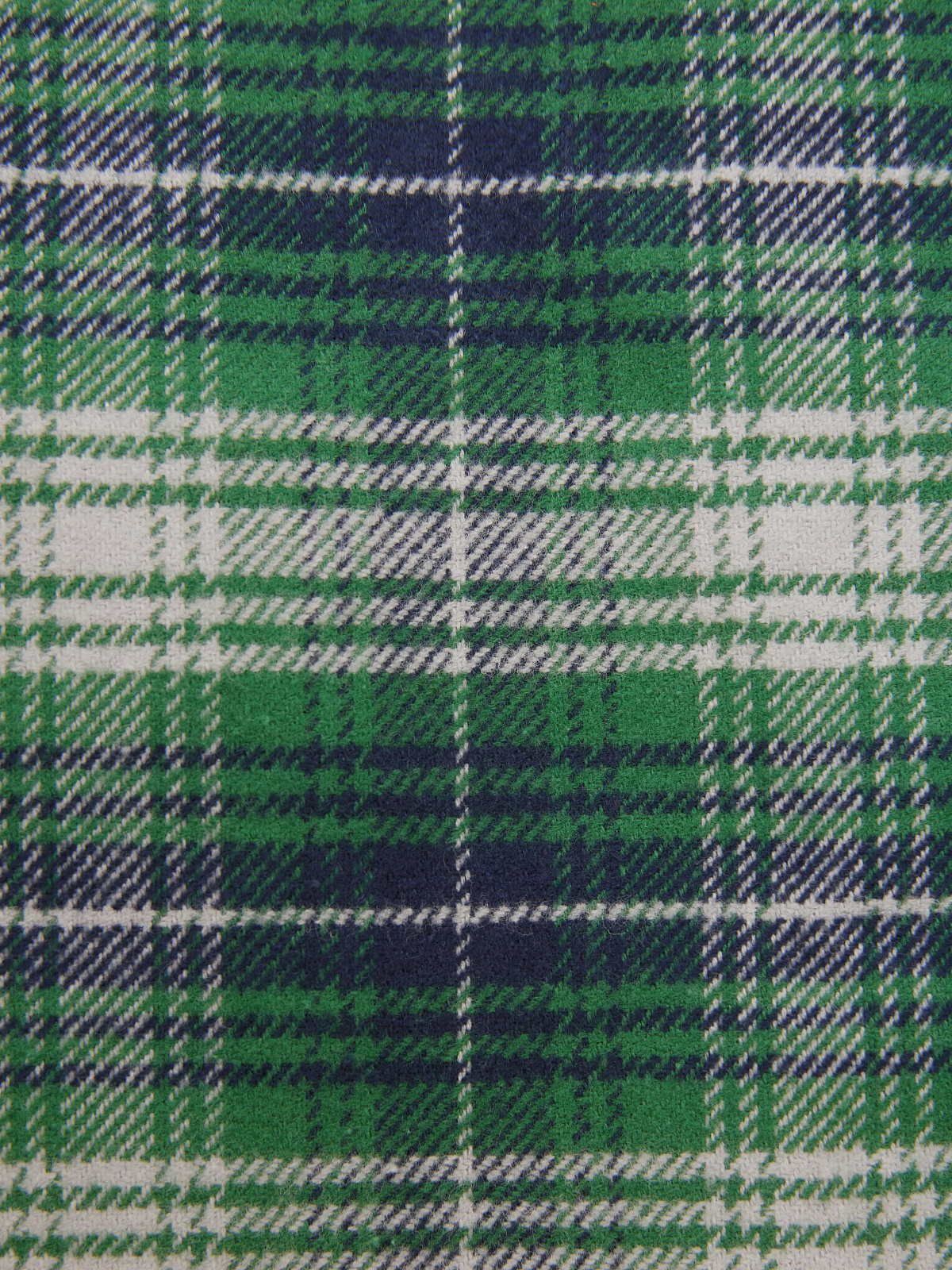 Рубашка фланелевая в клетку оверсайз 0102, зеленый