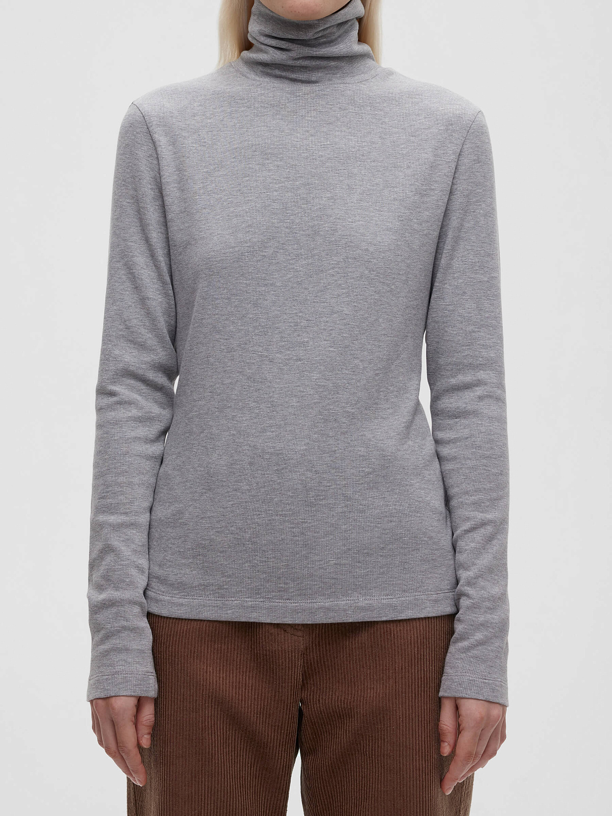 Водолазка 0147, серый