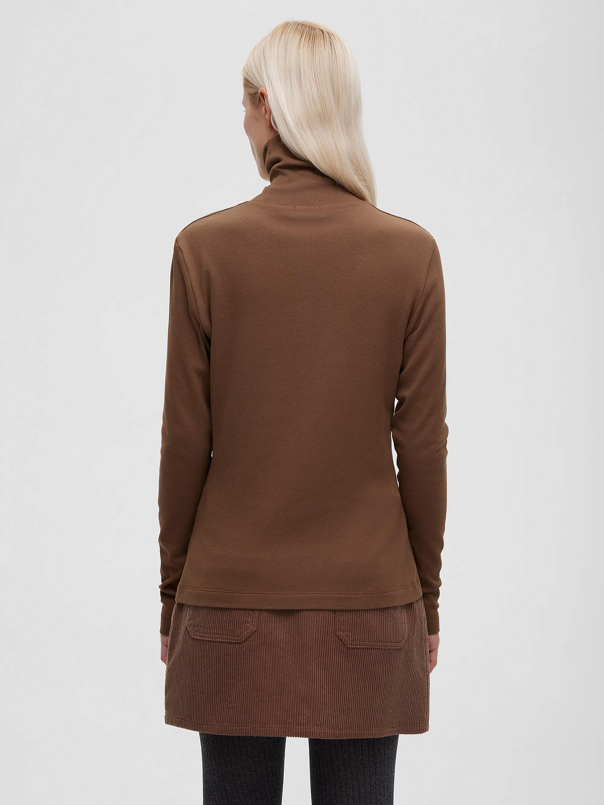 Водолазка 0147, светло-коричневый