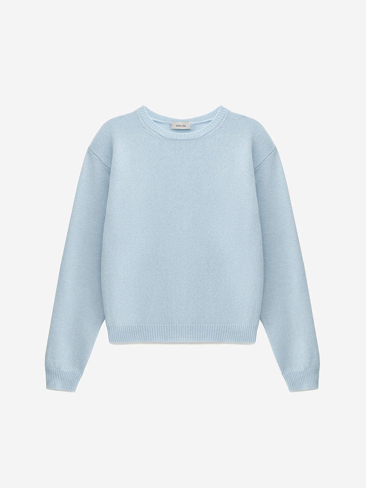 Джемпер из кашемира, голубой