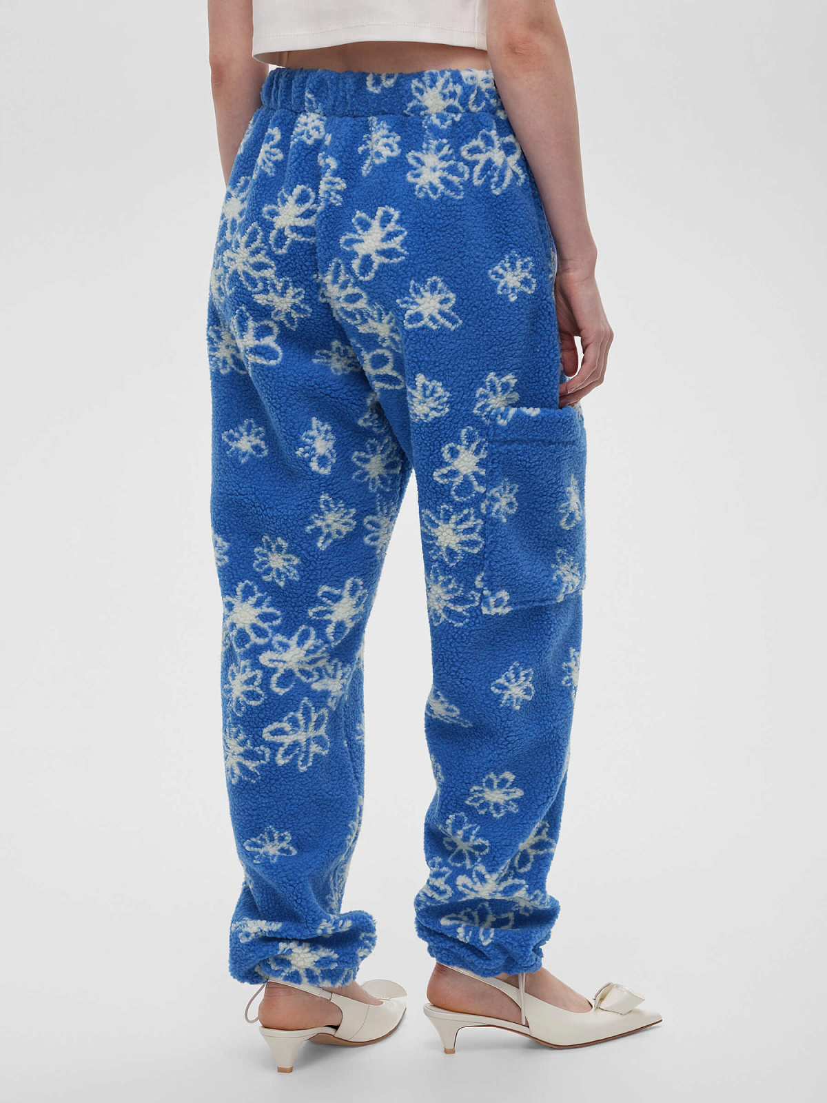 Брюки из флиса 0104, синий