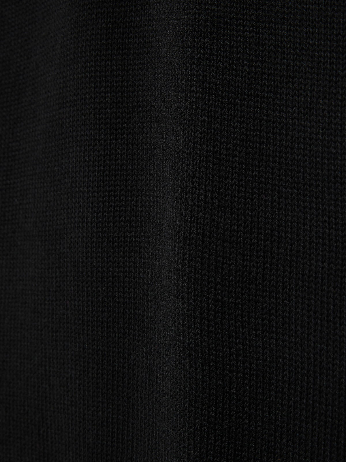 Платье-поло из хлопка, черный