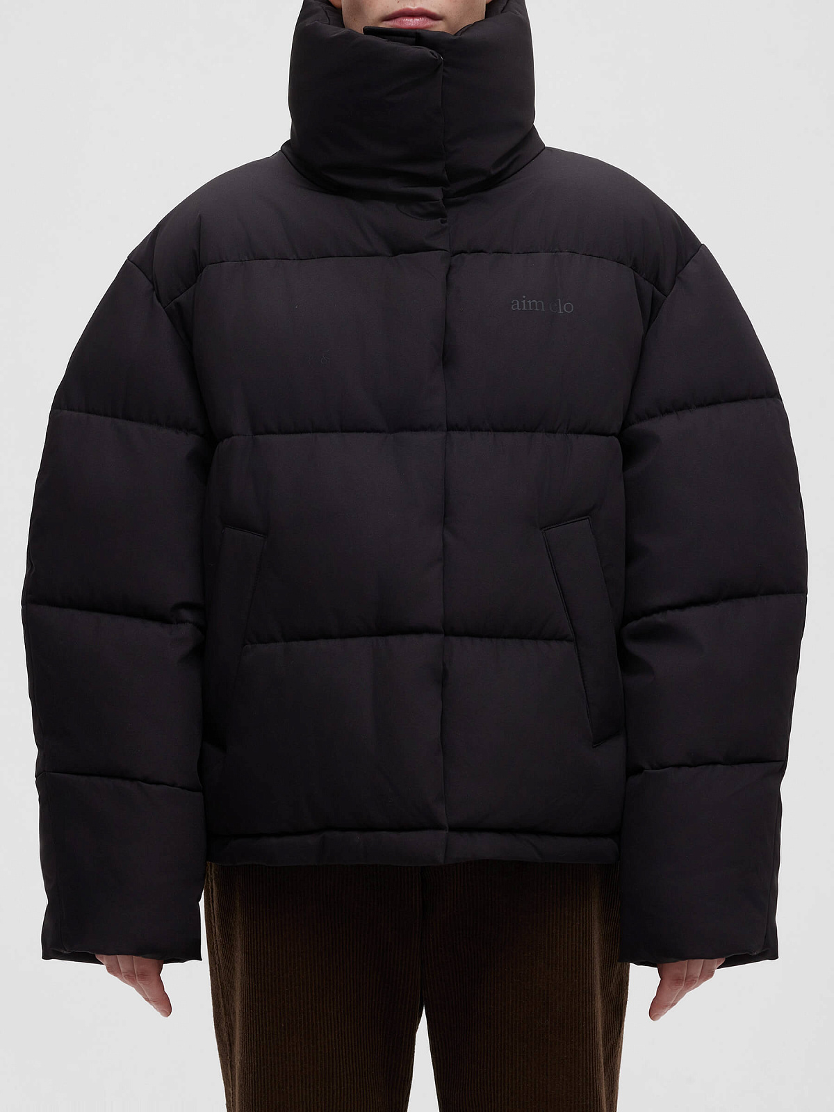 Куртка укороченная 015, черный