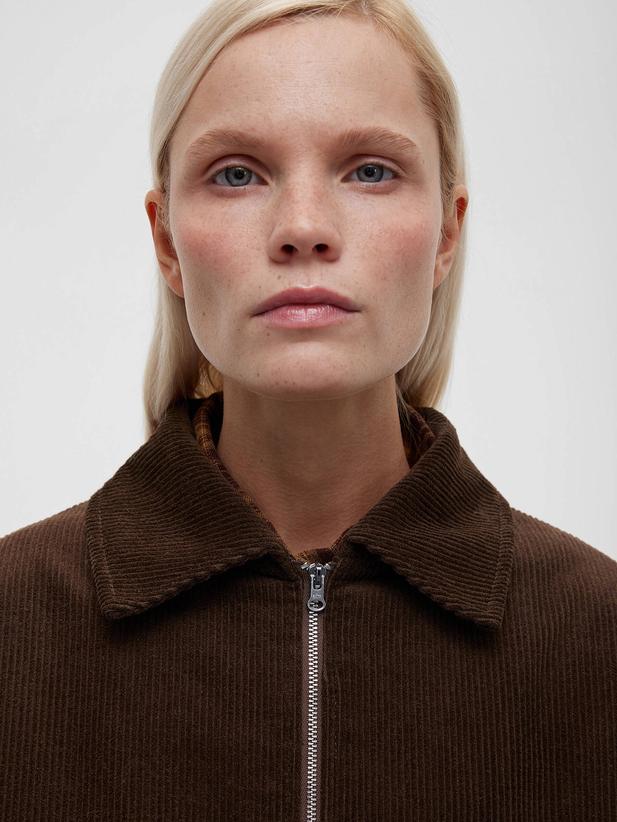 Куртка из вельвета 0161, коричневый