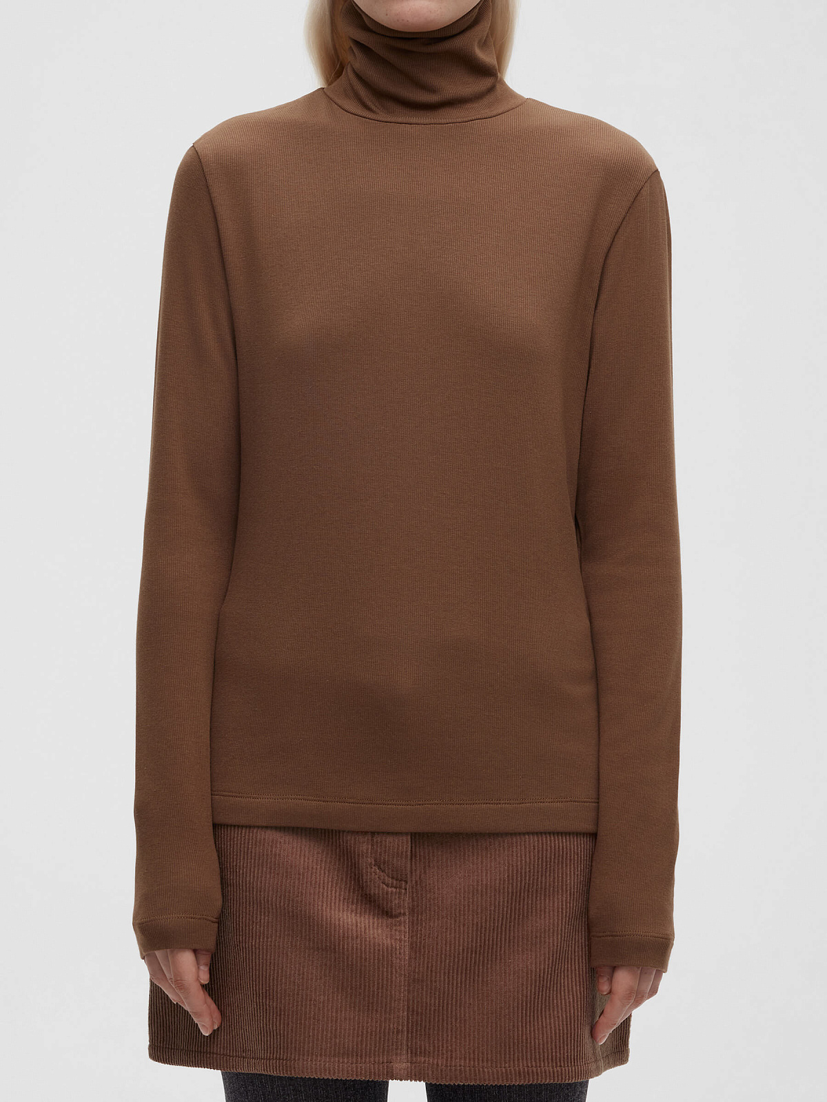 Водолазка 0147, светло-коричневый