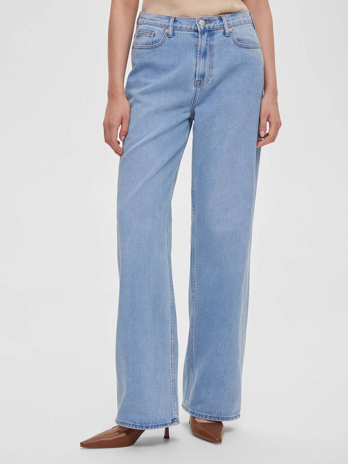 Джинсы Baggy 012, голубой