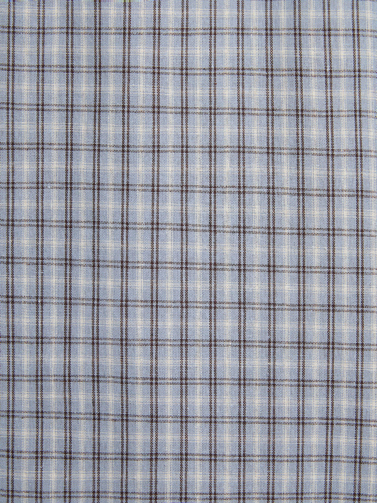 Брюки клеш из хлопка в клетку 0182, голубой