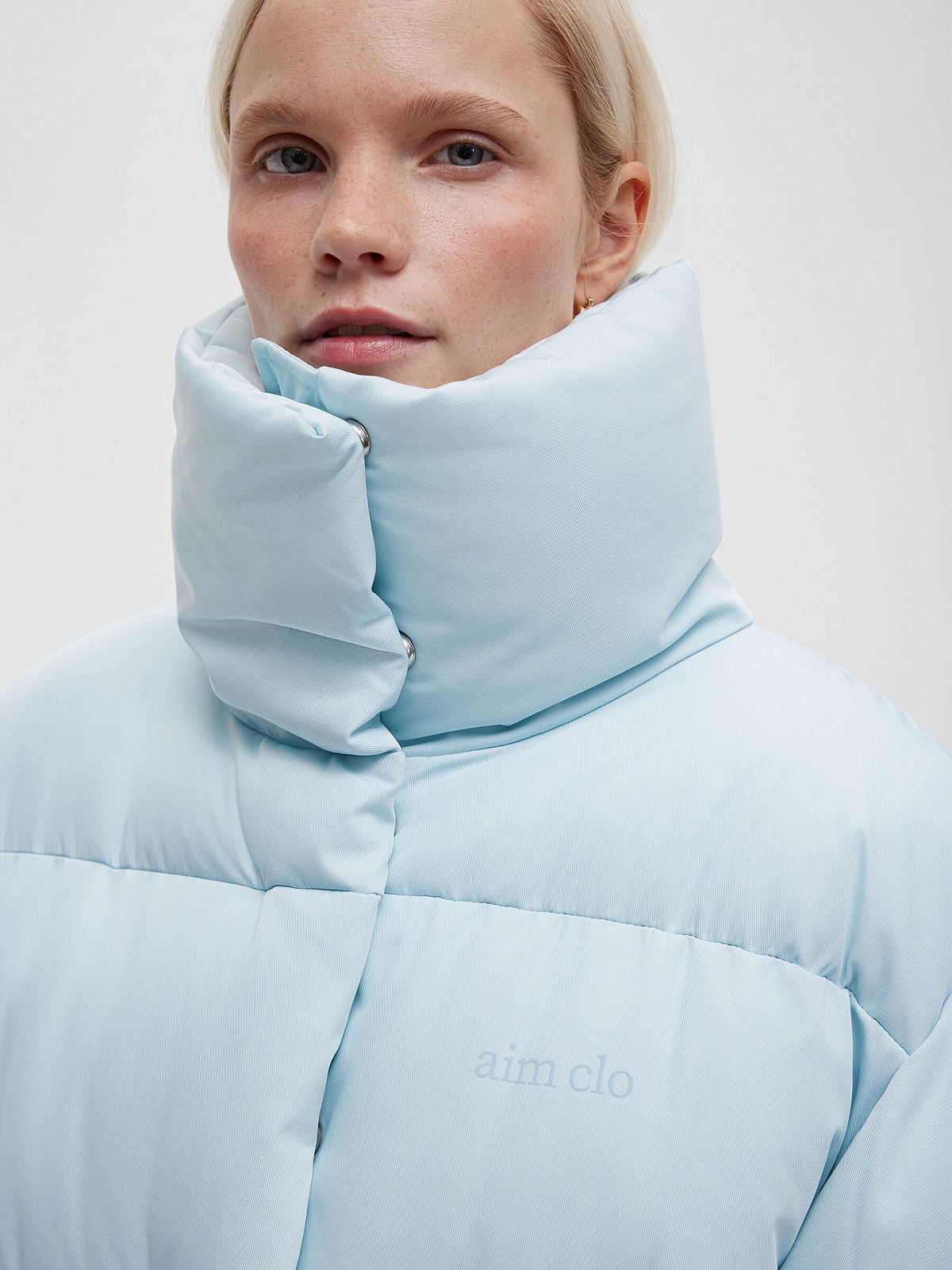 Куртка удлиненная 019, голубой