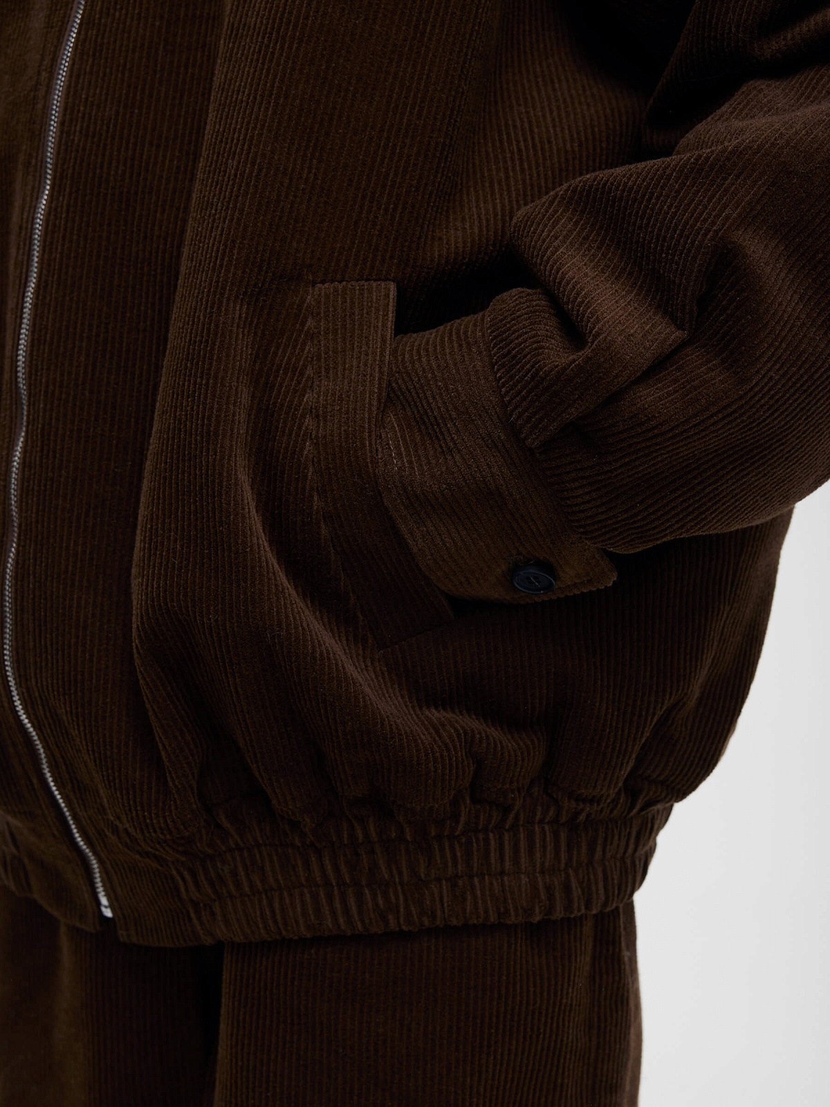 Куртка из вельвета 0161, коричневый