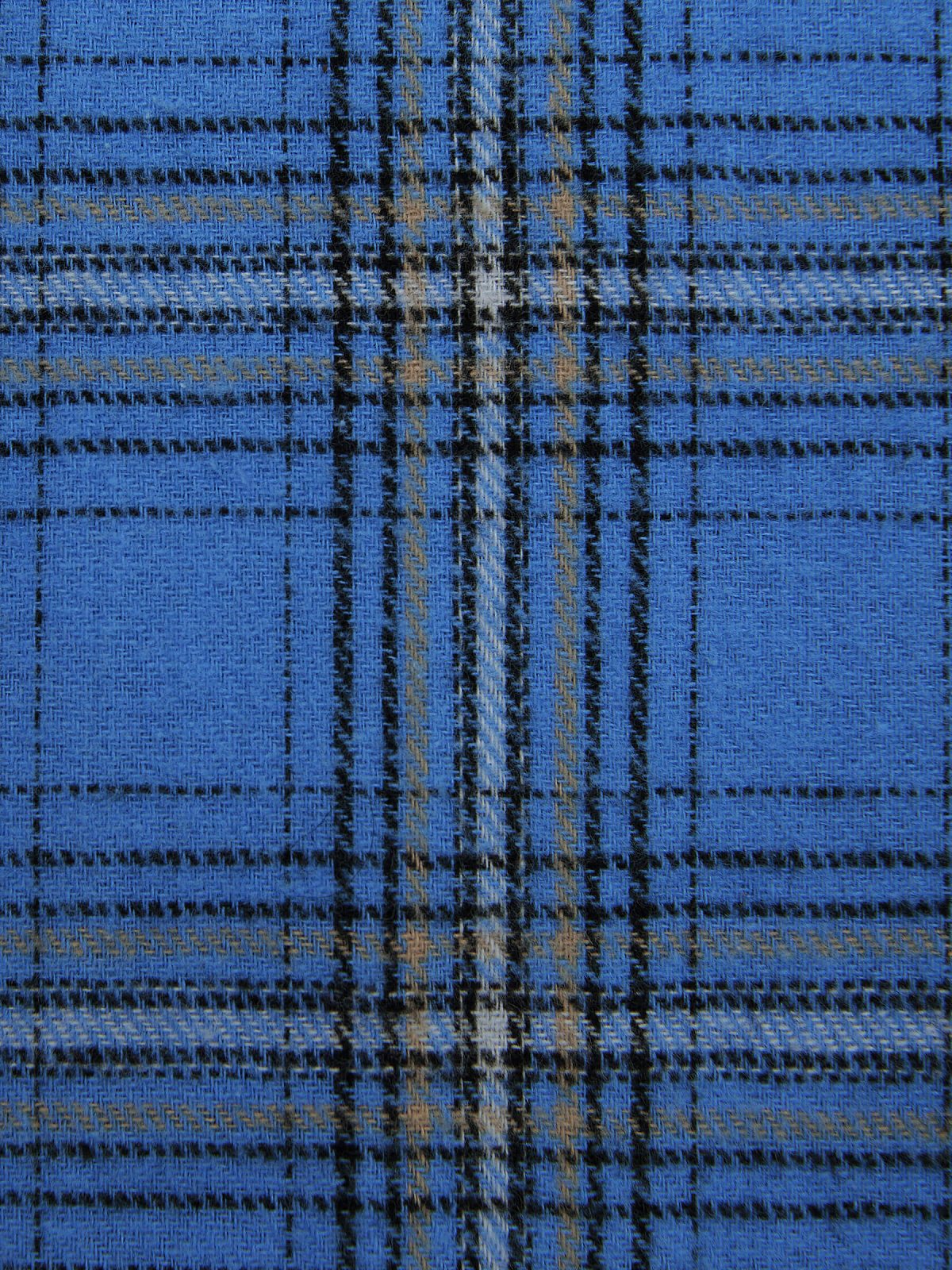 Рубашка фланелевая в клетку 0094, синий