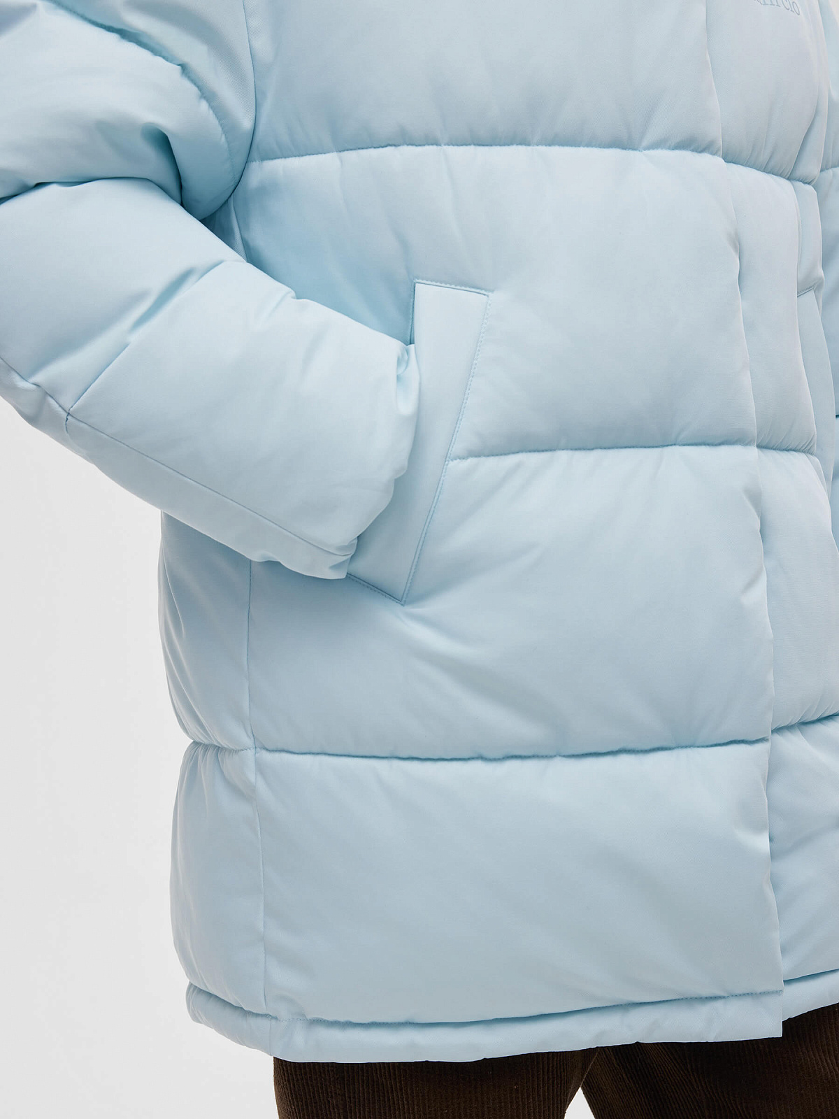 Куртка удлиненная 019, голубой