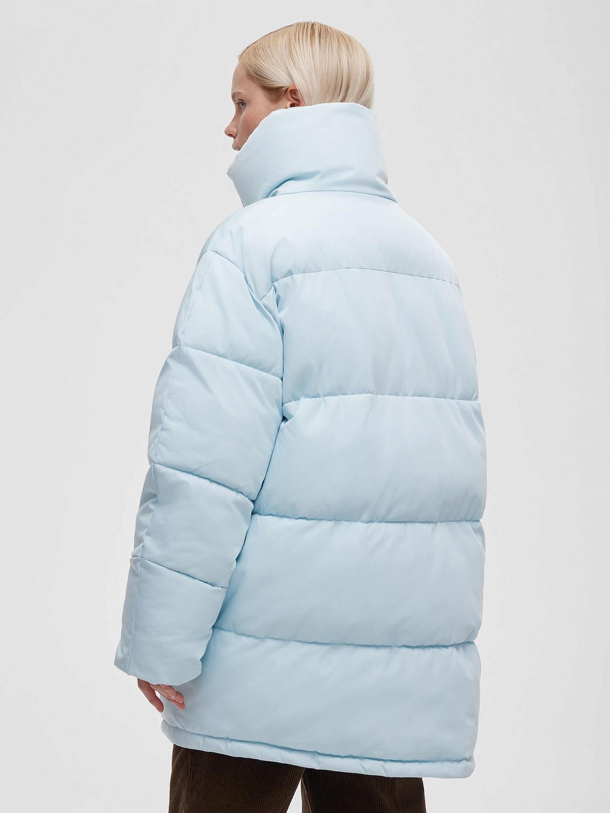 Куртка удлиненная 019, голубой